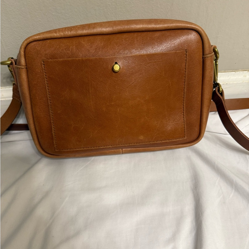 Madewell Brown Crossbody Bag with Minimalist Design